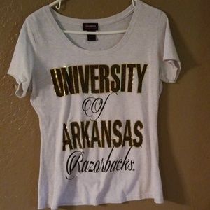 Arkansas Razorback t shirt